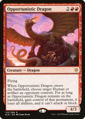 Opportunistic Dragon<br /><span class="collector-number">Collector No. 133p</span>