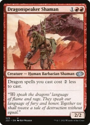 Dragonspeaker Shaman<br /><span class="collector-number">Collector No. 525</span>