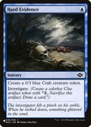 Hard Evidence<br /><span class="collector-number">Collector No. MH2-46</span>