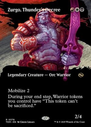 Zurgo, Thunder's Decree<br /><span class="collector-number">Collector No. 376</span>