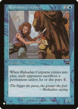 Rishadan Cutpurse<br /><span class="collector-number">Collector No. MMQ-93</span>