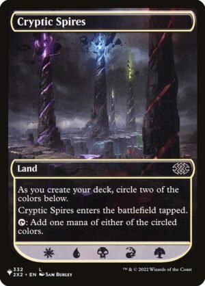 Cryptic Spires<br /><span class="collector-number">Collector No. 2X2-332</span>