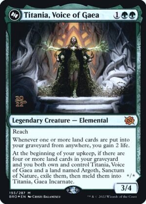 Titania, Voice of Gaea - Foil<br /><span class="collector-number">Collector No. 193s</span>