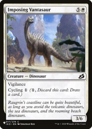 Imposing Vantasaur<br /><span class="collector-number">Collector No. IKO-17</span>