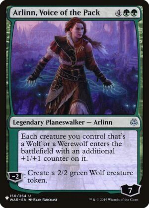 Arlinn, Voice of the Pack<br /><span class="collector-number">Collector No. WAR-150</span>