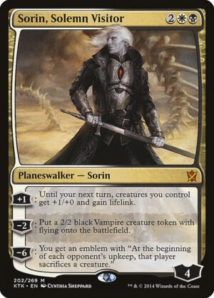 Sorin, Solemn Visitor<br /><span class="collector-number">Collector No. 202</span>
