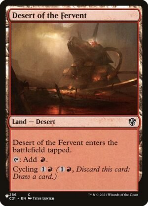 Desert of the Fervent<br /><span class="collector-number">Collector No. C21-286</span>