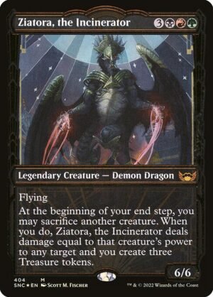 Ziatora, the Incinerator - Foil<br /><span class="collector-number">Collector No. 404</span>
