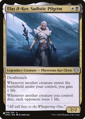 Elas il-Kor, Sadistic Pilgrim<br /><span class="collector-number">Collector No. DMU-198</span>
