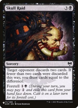 Skull Raid<br /><span class="collector-number">Collector No. KHM-111</span>
