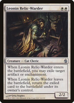 Leonin Relic-Warder - Foil<br /><span class="collector-number">Collector No. 10</span>