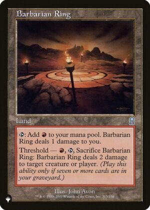 Barbarian Ring<br /><span class="collector-number">Collector No. ODY-313</span>