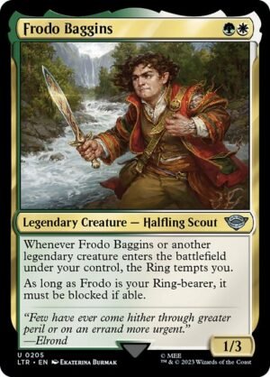 Frodo Baggins<br /><span class="collector-number">Collector No. 205</span>
