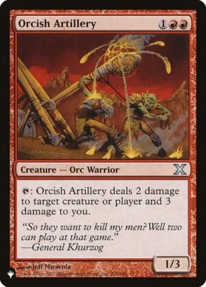 Orcish Artillery<br /><span class="collector-number">Collector No. 10E-220</span>