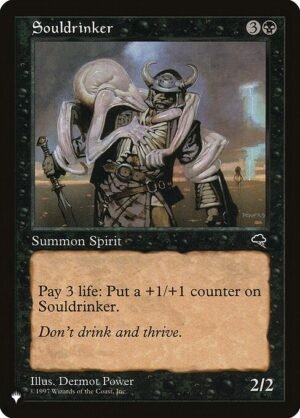 Souldrinker<br /><span class="collector-number">Collector No. TMP-158</span>