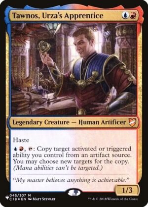 Tawnos, Urza's Apprentice<br /><span class="collector-number">Collector No. C18-45</span>