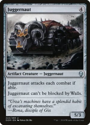 Juggernaut<br /><span class="collector-number">Collector No. 222</span>