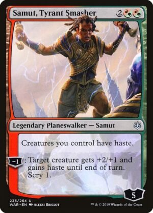 Samut, Tyrant Smasher<br /><span class="collector-number">Collector No. 235</span>