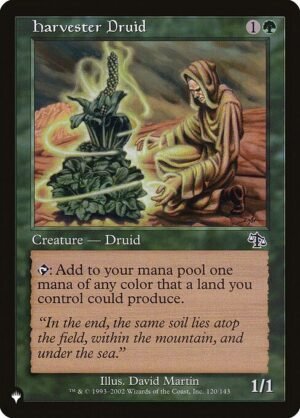 Harvester Druid<br /><span class="collector-number">Collector No. JUD-120</span>