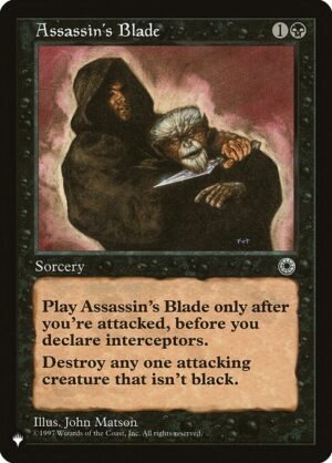 Assassin's Blade<br /><span class="collector-number">Collector No. POR-80</span>
