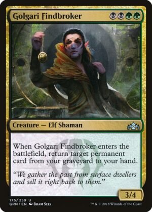 Golgari Findbroker<br /><span class="collector-number">Collector No. 175</span>