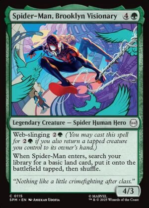 Spider-Man, Brooklyn Visionary - Foil<br /><span class="collector-number">Collector No. 115</span>