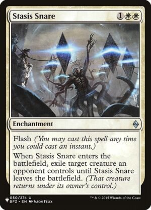 Stasis Snare<br /><span class="collector-number">Collector No. BFZ-50</span>