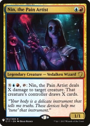 Nin, the Pain Artist<br /><span class="collector-number">Collector No. C17-183</span>