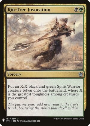 Kin-Tree Invocation<br /><span class="collector-number">Collector No. KTK-183</span>