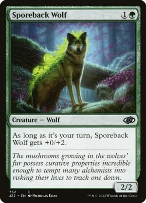 Sporeback Wolf<br /><span class="collector-number">Collector No. 732</span>