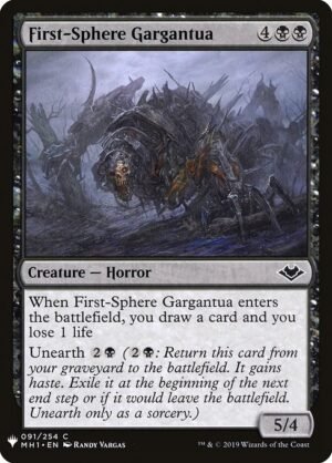 First-Sphere Gargantua<br /><span class="collector-number">Collector No. MH1-91</span>