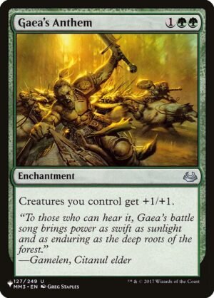 Gaea's Anthem<br /><span class="collector-number">Collector No. MM3-127</span>