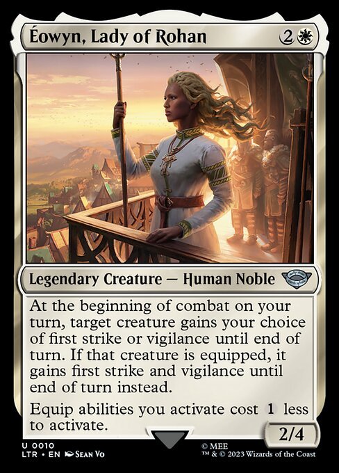 Éowyn, Lady of Rohan<br /><span class="collector-number">Collector No. 10</span>