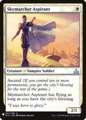 Skymarcher Aspirant<br /><span class="collector-number">Collector No. RIX-21</span>