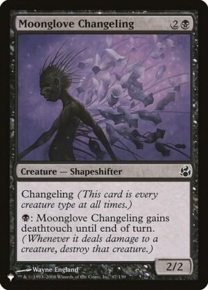 Moonglove Changeling<br /><span class="collector-number">Collector No. MOR-67</span>