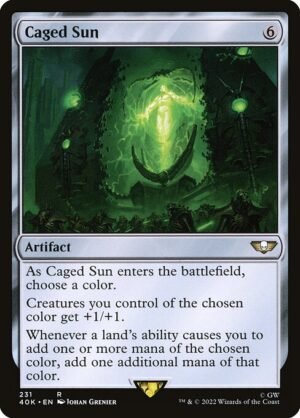 Caged Sun<br /><span class="collector-number">Collector No. 231</span>