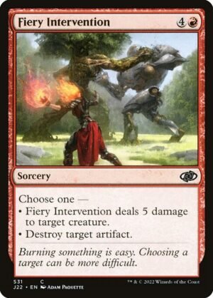 Fiery Intervention<br /><span class="collector-number">Collector No. 531</span>