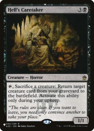 Hell's Caretaker<br /><span class="collector-number">Collector No. A25-92</span>