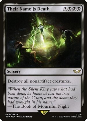 Their Name Is Death<br /><span class="collector-number">Collector No. 62</span>