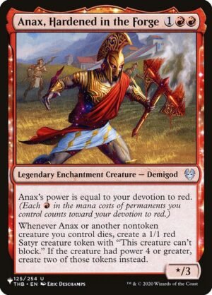 Anax, Hardened in the Forge<br /><span class="collector-number">Collector No. THB-125</span>