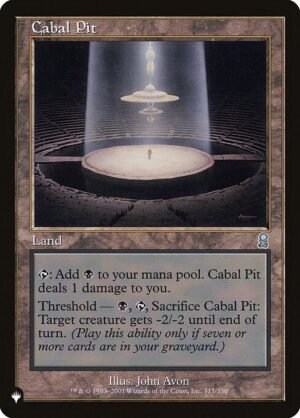 Cabal Pit<br /><span class="collector-number">Collector No. ODY-315</span>