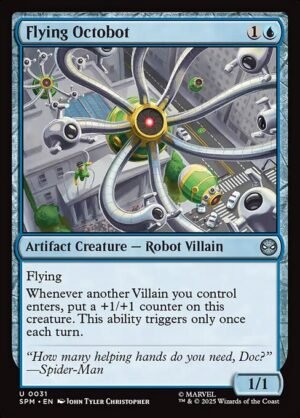 Flying Octobot - Foil<br /><span class="collector-number">Collector No. 31</span>