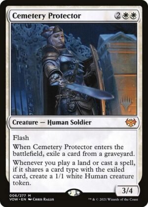 Cemetery Protector<br /><span class="collector-number">Collector No. 6p</span>