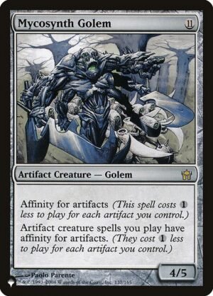 Mycosynth Golem<br /><span class="collector-number">Collector No. 5DN-137</span>