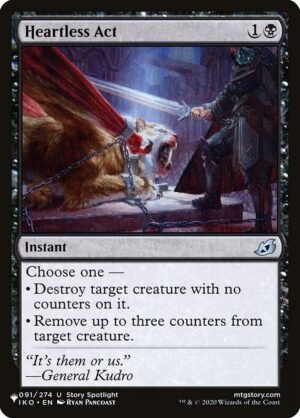 Heartless Act<br /><span class="collector-number">Collector No. IKO-91</span>