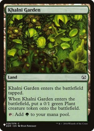 Khalni Garden<br /><span class="collector-number">Collector No. DDR-28</span>
