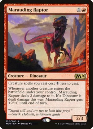 Marauding Raptor<br /><span class="collector-number">Collector No. 150p</span>