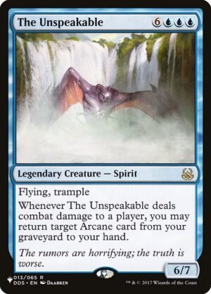 The Unspeakable<br /><span class="collector-number">Collector No. DDS-13</span>