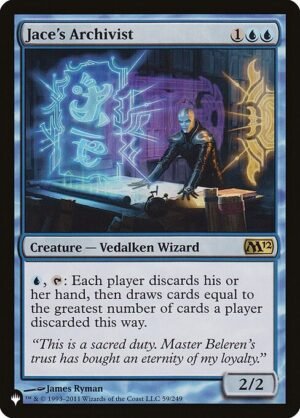 Jace's Archivist<br /><span class="collector-number">Collector No. M12-59</span>