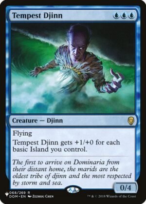 Tempest Djinn<br /><span class="collector-number">Collector No. DOM-68</span>